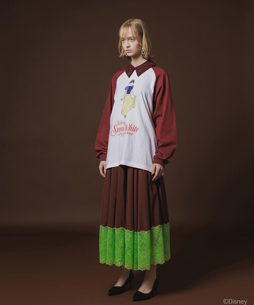 NON TOKYO（ノントーキョー）の「LACE RIBBON SKIRT（その他パンツ・レディース・ピンク/ブラック/ワインレッド・1/2）」の15枚目の写真