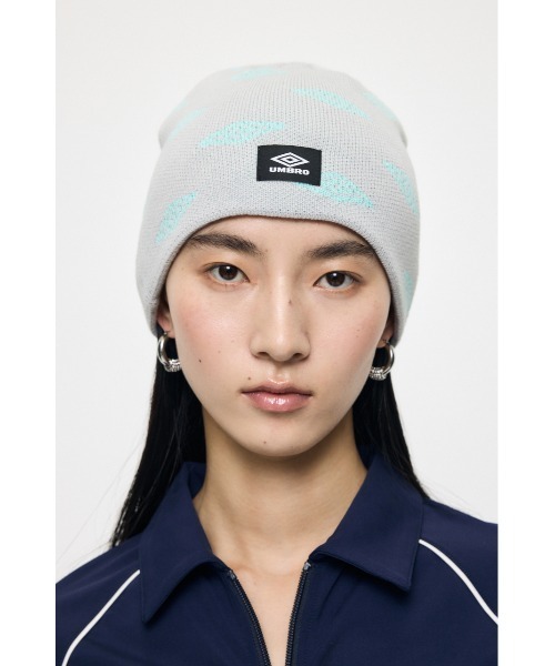 MOUSSY(マウジー)の「U/M KNIT ビーニー(ニットキャップ/ビーニー・レディース・ブラック/ライトグレー・FREE)」の20枚目の写真