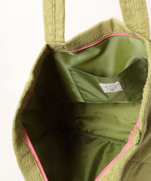 BILLABONG(ビラボン)の「【BILLABONG/ビラボン】26SSBIG TOTE BAG_PILE/パイルトートバッグ(トートバッグ・レディース・グリーン/アイボリー/カーキ/ネイビー・FREE)」の12枚目の写真