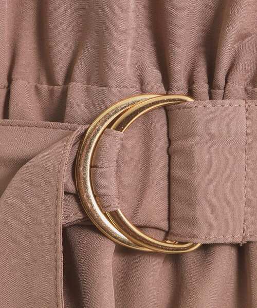 ITS'DEMO（イッツデモ）の「【UVケア／洗濯機OK】カシュクールワンピース（ワンピース・レディース・ブラウン系/ネイビー/ナチュラル・00）」の10枚目の写真