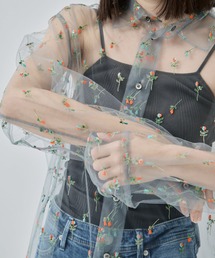 [LOEFF/ロエフ]LF NY FLW TULLE SHT