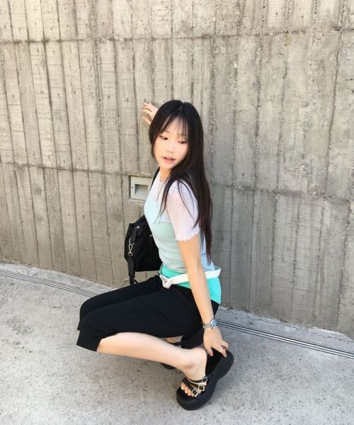 CHAAKAN(チャカン靴)の「テオストラッププラットフォームミュールスリッパSPLTS2i126 (6cm)(サンダル・レディース・シルバー系その他/ブラック・22.5cm/23cm/23.5cm/24cm/24.5cm/25cm)」の8枚目の写真