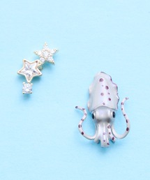gargle ガーグル:海の生き物シリーズ オーロライカ 星 ピアス
