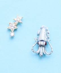 gargle ガーグル：海の生き物シリーズ　オーロライカ　星　ピアス