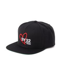 SY32 by SWEET YEARS | SY32 by SWEET YEARS /エスワイサーティトゥ バイ スィートイヤーズ/HEART MIX LOGO SNAPBACK CAP(キャップ)