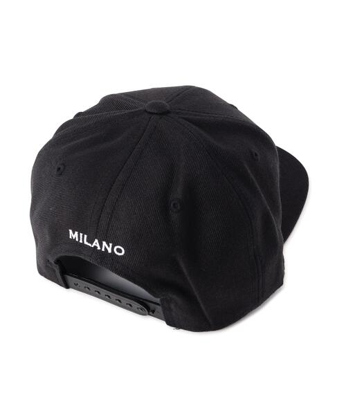 SY32 by SWEET YEARS（エスワイサーティトゥバイスィートイヤーズ）の「SY32 by SWEET YEARS /エスワイサーティトゥ バイ スィートイヤーズ/HEART MIX LOGO SNAPBACK CAP（キャップ・メンズ・ブラック・F）」の2枚目の写真