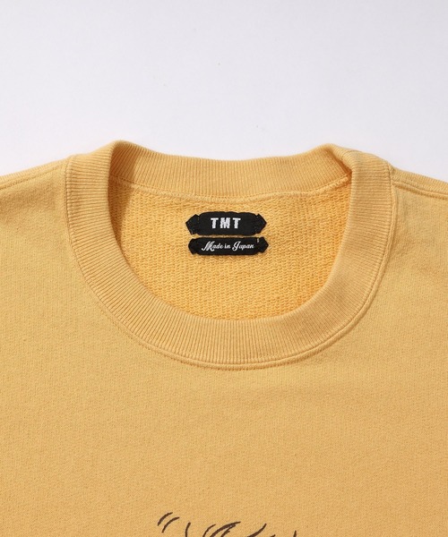 TMT（ティーエムティー）の「PULL OVER SWEAT（スウェット・メンズ・イエロー・SMALL/LARGE）」の3枚目の写真