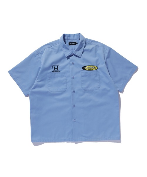 XLARGE(エクストララージ)の「XLARGE×Honda SHOWOFF S/S WORK SHIRT(シャツ/ブラウス・メンズ・ベージュ/ライトブルー・XL/L/M/S)」の5枚目の写真