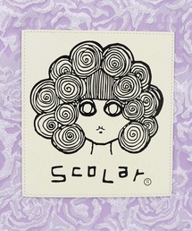 ScoLar（スカラー）の「662432：スカラーちゃん付きフラワー柄トートバッグ（ショルダーバッグ）」