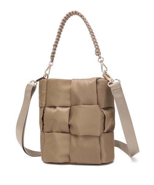 PADMA(パドマ)の「【PADMA】パデット 縦型ショルダー(ショルダーバッグ・レディース・グレイッシュベージュ/ブラック・FREE)」の13枚目の写真