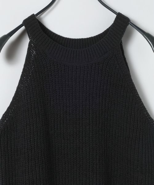 JEANASIS（ジーナシス）の「カタアゼニットアメスリタンク/669756（タンクトップ・レディース・オフホワイト/ミント/ブラック・FREE）」の5枚目の写真