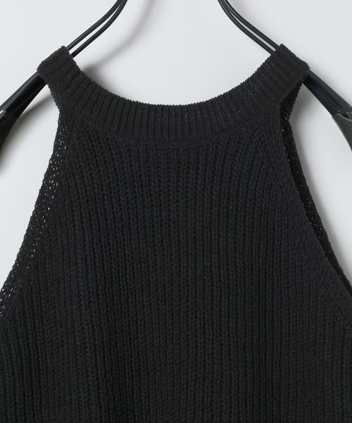 JEANASIS（ジーナシス）の「カタアゼニットアメスリタンク/669756（タンクトップ・レディース・オフホワイト/ミント/ブラック・FREE）」の8枚目の写真