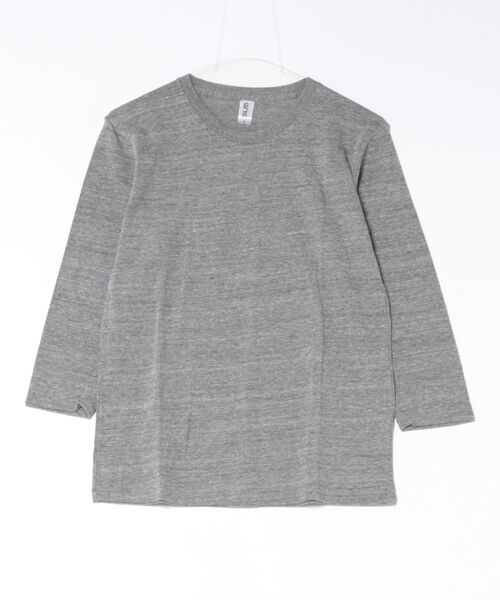 TONE SELECT WEAR（トーンセレクトウェア）の「TRUSS(トラス)　　4.4oz トライブレンド 3/4スリーブTシャツ (TBL-118)（Tシャツ/カットソー・メンズ・オフホワイト/ブラック系その他/パープル系その他/ブラウン系その他/ピンク系その他/グリーン系その他/ブルー系その他/グレー系その他・X-LARGE/MEDIUM/SMALL/LARGE）」の3枚目の写真