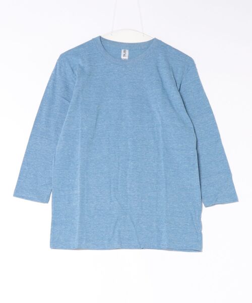 TONE SELECT WEAR（トーンセレクトウェア）の「TRUSS(トラス)　　4.4oz トライブレンド 3/4スリーブTシャツ (TBL-118)（Tシャツ/カットソー・メンズ・オフホワイト/ブラック系その他/パープル系その他/ブラウン系その他/ピンク系その他/グリーン系その他/ブルー系その他/グレー系その他・X-LARGE/MEDIUM/SMALL/LARGE）」の6枚目の写真