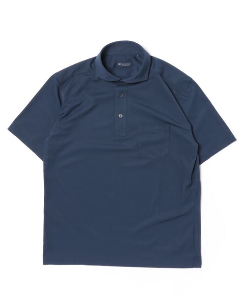 TOKYO SHIRTS(トウキョウシャツ)の「ビズポロ コンフォートドライ 半袖ポロシャツ(ポロシャツ・メンズ・ネイビー・S/L/LL)」の7枚目の写真