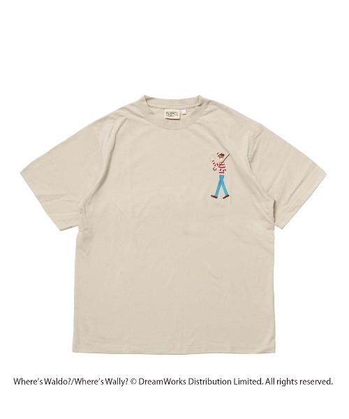 ALPEN / SPORTS DEPO SELECT(アルペンスポーツデポセレクト)の「ノーブランド ウォーリーをさがせ! フロントグラフィックTシャツ(ウォーリー・ウーフ)(Tシャツ/カットソー・レディース・ホワイト/レッド/ネイビー・S/M/L/XL)」の2枚目の写真