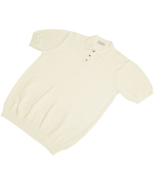 sortie（ソルティ）の「Texture Summer Polo Knit (Ivory)（ニット/セーター・メンズ・その他・MEDIUM/LARGE/X-LARGE）」の4枚目の写真