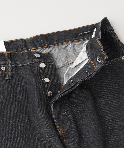 HOPE(ホープ)の「HOPE / ホープ SKID JEANS RINSED BLACK(デニムパンツ・メンズ・ブラック・31/30/29/28)」の3枚目の写真