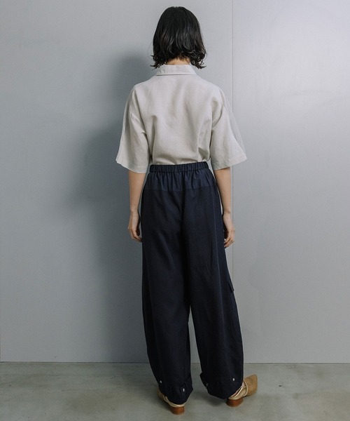 MARECHAL TERRE(マルシャルテル)の「コクーンパンツ(その他パンツ・レディース・ネイビー/カーキ/グレイッシュベージュ/ブラック・MEDIUM)」の17枚目の写真