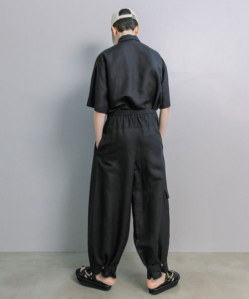 MARECHAL TERRE(マルシャルテル)の「コクーンパンツ(その他パンツ・レディース・ネイビー/カーキ/グレイッシュベージュ/ブラック・MEDIUM)」の14枚目の写真