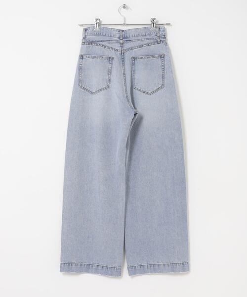 URBAN RESEARCH DOORS(アーバンリサーチドアーズ)の「Belted Light Denim(デニムパンツ・レディース・ライトインディゴブルー・MEDIUM/SMALL)」の12枚目の写真