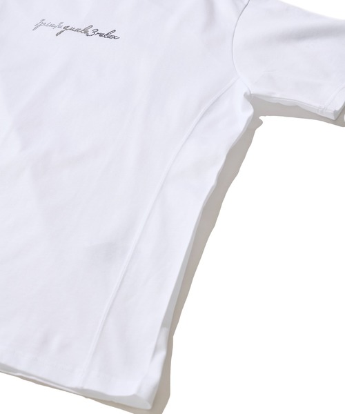 TETE HOMME(テットオム)の「【1PIU1UGUALE3 RELAX】ラインストーンクルーネックTシャツ(Tシャツ/カットソー・メンズ・ブラック/ホワイト・LARGE/X-LARGE/MEDIUM)」の4枚目の写真