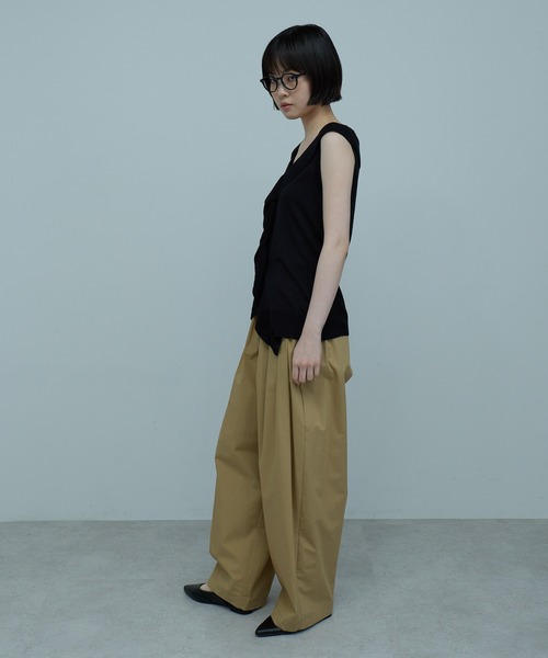 leimn(レイムン)の「フリルニットタンク(タンクトップ・レディース・レッド/ブラック・FREE)」の20枚目の写真