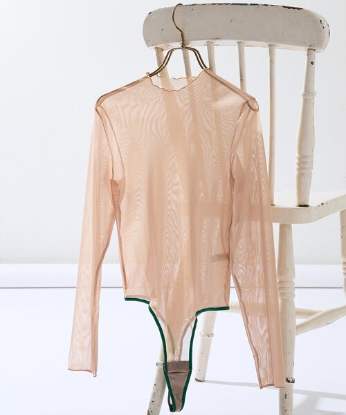 overneath(オーバーニース)の「【OVERNEATH】Bodysuit088(その他トップス・レディース・ブラウン/ベージュ・MEDIUM)」の2枚目の写真