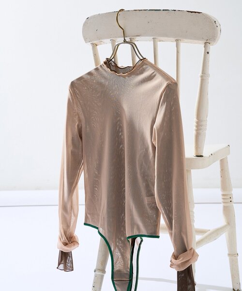 overneath(オーバーニース)の「【OVERNEATH】Bodysuit088(その他トップス・レディース・ブラウン/ベージュ・MEDIUM)」の3枚目の写真