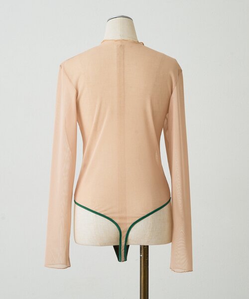 overneath(オーバーニース)の「【OVERNEATH】Bodysuit088(その他トップス・レディース・ブラウン/ベージュ・MEDIUM)」の9枚目の写真