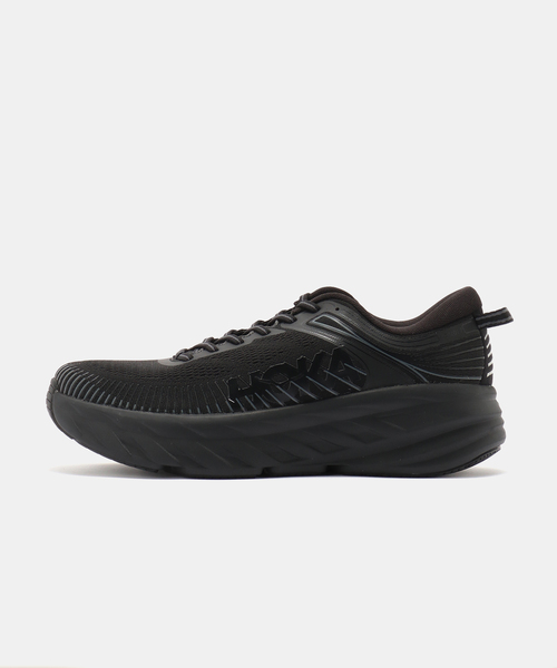 HOKA(ホカ)の「HOKA M BONDI 7 1110518-BBLC(スニーカー・メンズ・ブラック・26cm/26.5cm/27cm/28cm/27.5cm)」の1枚目の写真
