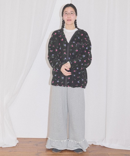 fig London(フィグロンドン)の「Rosie zip blouson(ブルゾン・レディース・ブラック/ブルー・FREE)」の13枚目の写真