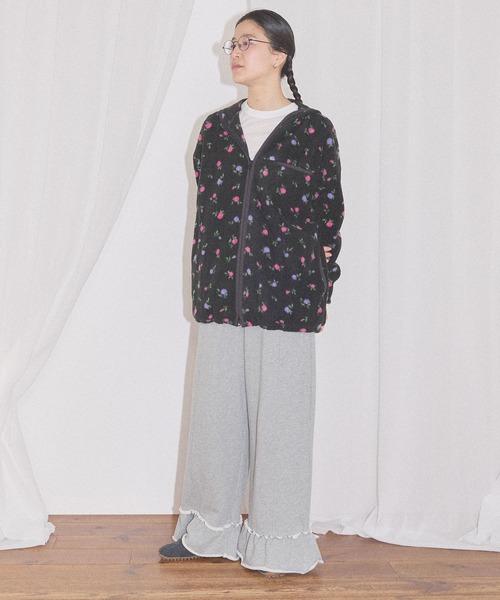fig London(フィグロンドン)の「Rosie zip blouson(ブルゾン・レディース・ブラック/ブルー・FREE)」の14枚目の写真
