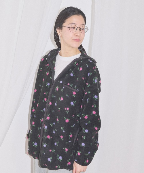 fig London(フィグロンドン)の「Rosie zip blouson(ブルゾン・レディース・ブラック/ブルー・FREE)」の11枚目の写真