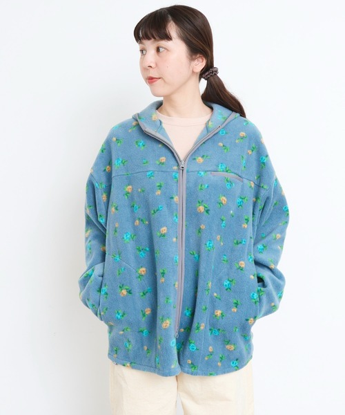 fig London(フィグロンドン)の「Rosie zip blouson(ブルゾン・レディース・ブラック/ブルー・FREE)」の16枚目の写真