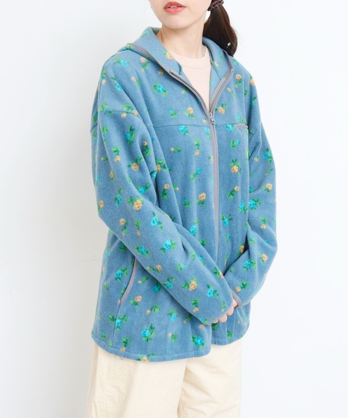 fig London(フィグロンドン)の「Rosie zip blouson(ブルゾン・レディース・ブラック/ブルー・FREE)」の18枚目の写真