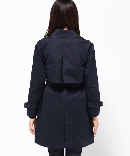 SLY(スライ)の「JANE TRENCH SHORT COAT(トレンチコート・レディース・ベージュ/ネイビー/カーキ・2/1)」の6枚目の写真