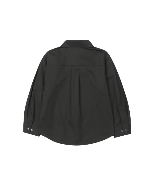 SECONDMONO（セカンドモノローグ）の「Three-quarter Sleeve Shirt [CHARCOAL]_SEWSH010CHARCOAL（シャツ/ブラウス・レディース・その他・F）」の6枚目の写真
