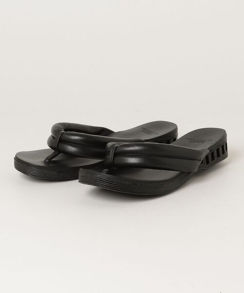 BENCH(ベンチ)の「BENCH/ベンチ/BENSAN-DR_RE-UPPER_FRONT_T(サンダル・メンズ・ブラック・M/XL/XXL/S/L)」の1枚目の写真