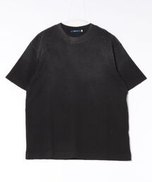 (RM)【COMPLETE】コットン100% 天竺 プリント ラインストーン デザイン クルーネック Tシャツ