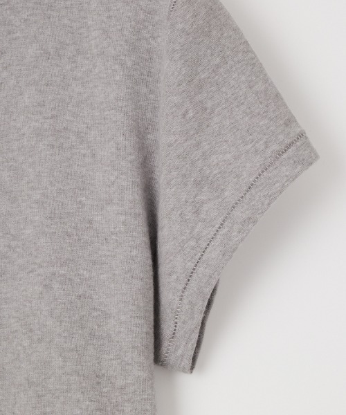 TODAYFUL（トゥデイフル）の「[TODAYFUL/トゥデイフル] コンパクト スムース ショートスリーブTシャツ（Tシャツ/カットソー・レディース・ピンク/グレー/キナリ・F）」の5枚目の写真
