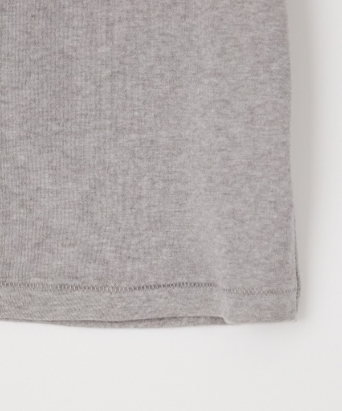 TODAYFUL（トゥデイフル）の「[TODAYFUL/トゥデイフル] コンパクト スムース ショートスリーブTシャツ（Tシャツ/カットソー・レディース・ピンク/グレー/キナリ・F）」の4枚目の写真