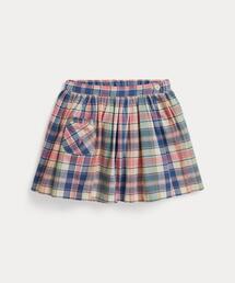 POLO RALPH LAUREN CHILDRENSWEAR | チェック コットン ラップ スコート(その他パンツ)