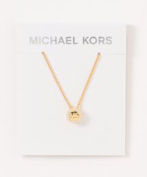 MICHAEL KORS | パヴェ ロゴ ペンダント ネックレス(ネックレス)