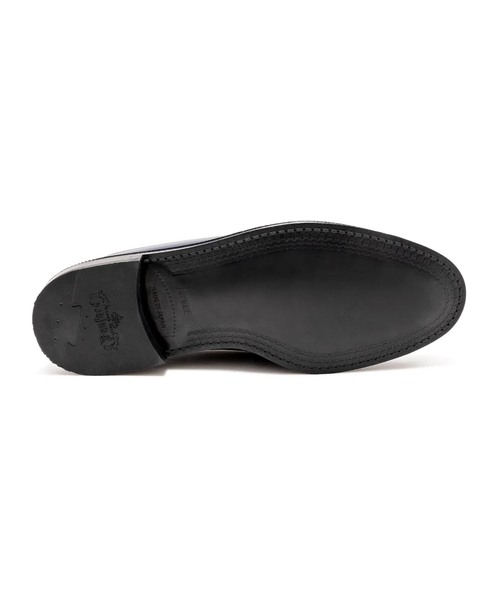 The Kenford Fineshoes（ケンフォードファインシューズ）の「The Kenford Fineshoes EMBOSSED LOAFERS / BLACK WHITE PAISLEY（ローファー・メンズ・ホワイト・24.5cm/25cm/25.5cm/26cm/26.5cm/27cm）」の6枚目の写真