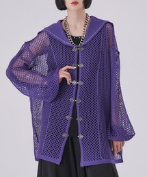 GRANCY】Damage Boucle Knit Cardigan / ダメージデザインブークレ
