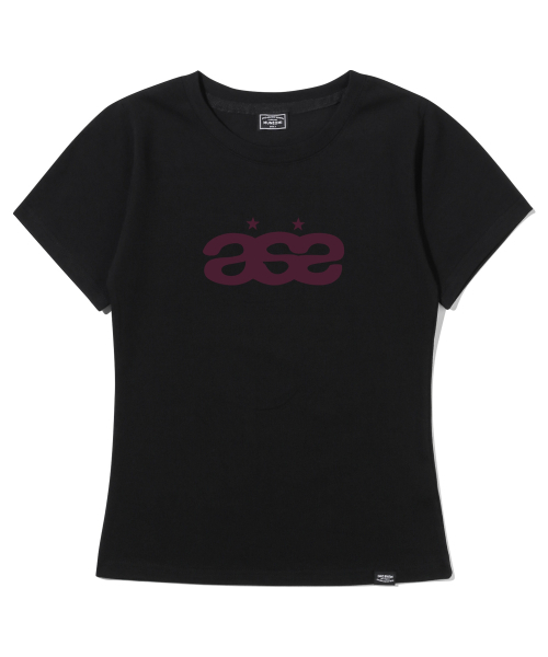 PEID(ペイド)の「PD ase スリムフィット半袖Tシャツブラック(Tシャツ/カットソー・レディース・ブラック・1/2/3)」の6枚目の写真