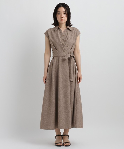Andemiu(アンデミュウ)の「アシメボタンシャツワンピース1018054(ワンピース・レディース・チャコールグレー/ブラウン/ブルー・FREE)」の22枚目の写真