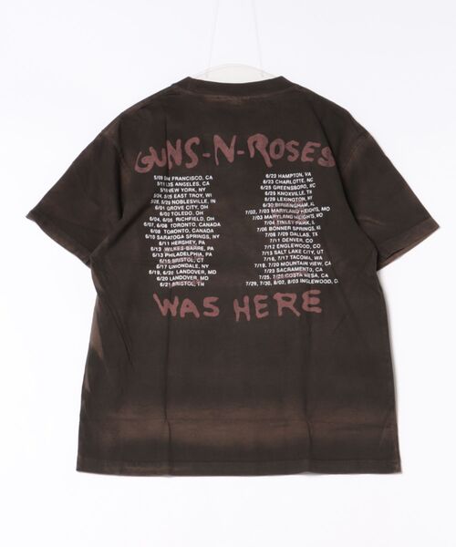 STYLISE（スタイライズ）の「【giant Vintage】GUNS N ROSES SKELTONS LIVE / ブラウン [12160760]（Tシャツ/カットソー・メンズ・ブラウン・M/L/XL）」の2枚目の写真