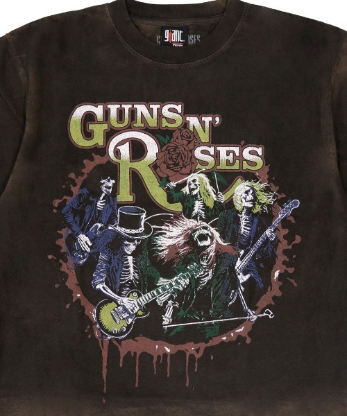 STYLISE（スタイライズ）の「【giant Vintage】GUNS N ROSES SKELTONS LIVE / ブラウン [12160760]（Tシャツ/カットソー・メンズ・ブラウン・M/L/XL）」の8枚目の写真